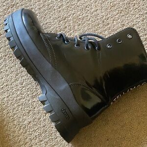Stella McCartney Vibram combat boots size 39 black